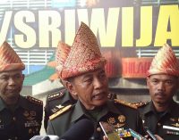 Pangdam : Kodam Siap Back Up Pengamanan di Sumsel