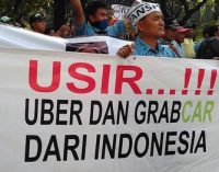 Nah Lho… Demo Sopir Taksi Juga Disorot Media Asing