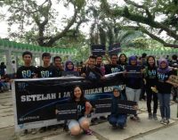 Komunitas Earth Hour Palembang Ajak Padamkan Listrik Satu Jam