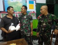 Satgas Yonif 144/Jaya Yudha Gagalkan Penyeludupan Sabu