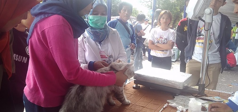 Yuk…. Vaksinasi Gratis Hewan Peliharaan Anda di Palembang Kontes Dan Festival Pet 2016