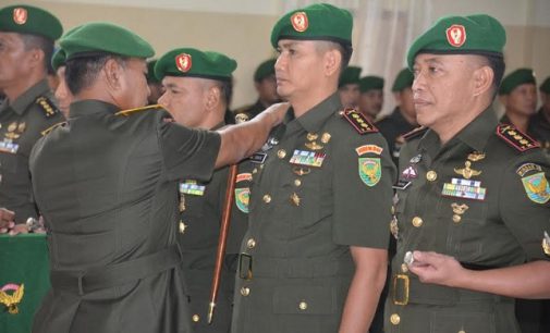 Kolonel Inf Kunto Arief Wibowo Jabat Danrem 044/Gapo