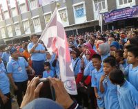 Hangatkan Mesin Politik Dengan Road Show Jalan Santai