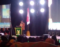 Menteri Yasonna Buka Kongres XXII Ikatan Notaris Indonesia di Palembang