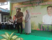 Pisah Sambut Kepala Kantor Pos Palembang