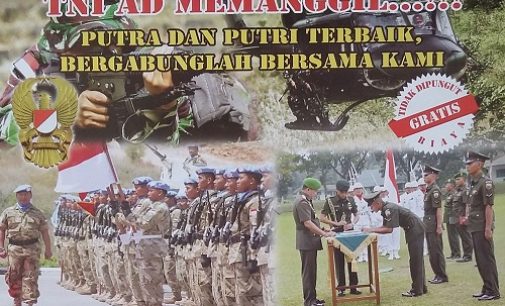 Kodam II/Sriwijaya Buka Penerimaan Calon Bintara PK TNI AD TA 2016