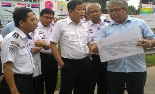 Lawatan Mendadak Menhub Tinjau Pembangunan LRT Palembang