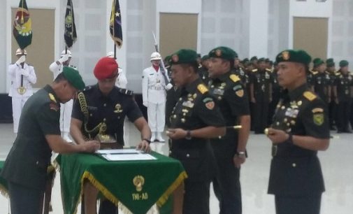 Mayjen TNI Sudirman S.H, M.M, Resmi Jabat Pangdam II/Sriwijaya