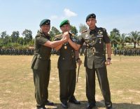 Sertijab Danyonif Raider 200/BN