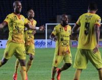 Quatrick Gol Beto Hantarkan Sriwijaya FC Menang Telak