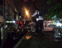 Dishub Kandangkan 23 Motor Yang Parkir di Jalan Pingpong