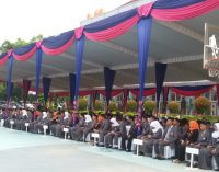 Pengukuhan Siswa Baru SMAN 1 Palembang