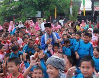 Siswa-Siswi Turut Serta Bersih Lingkungan Sekitar