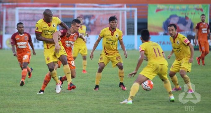 Sudah Unggul 2-1, Sriwijaya FC Akhirnya Kebobolan di Injury Time