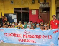 Lewat Program Mercusuar Telkomsel Beri Bantuan MI Al Hikmah Palembang