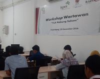 BEI Selenggarakan Workshop Wartawan Daerah Serentak di Dua Kota