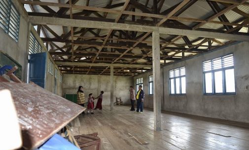 Proses Pembangunan Terbengkalai, Tiga Kelas SDN 223 Palembang Terancam Ambruk