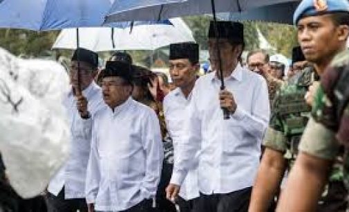 Pidato Jokowi Dibalas Dengan Teriakan Tangkap Ahok