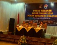 16 Anggota Polisi Polda Sumsel Dipecat