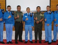 Siswa SMA Taruna Nusantara Kunjungi KOREM 041/Gamas