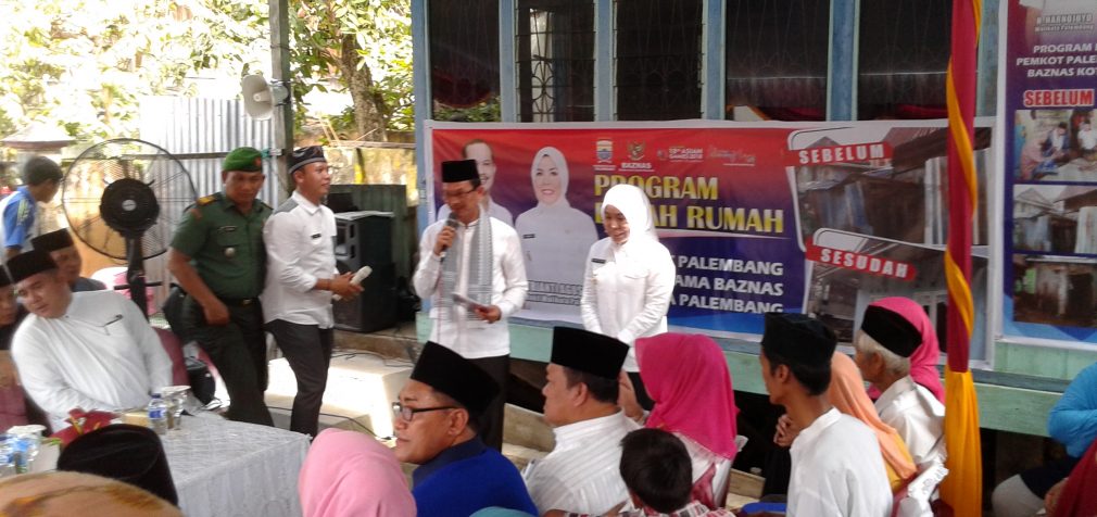 Wako Dan Wawako Palembang Komitmen Entaskan  Rumah Tidak Layak Huni