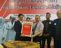 Launching Perdana SLRev Edisi Elektronik FH Unsri