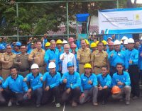 PLN Bersihkan Ranting Pohon Yang Menyentuh Kabel Listrik