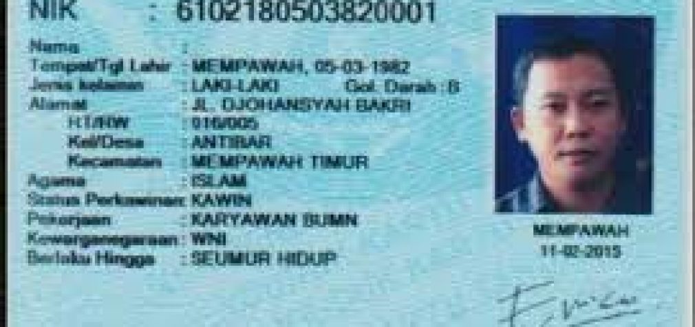 Kini KTP Berubah Seumur Hidup Masa Berlakunya.