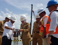 Wawako Tinjau Pembangunan Jembatan Musi IV dan Pompanisasi Sungai Bendung