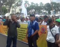 Ratusan Abang Becak Minta Dilibatkan Dalam Asian Games