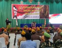 30 Legiun Veteran Ikuti Pelatihan Sosialisasi Semangat Juang Dan Nilai-Nilai 45