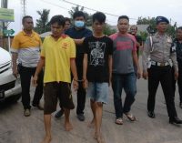 Motor Curian Ditinggalkan Didepan Mushola