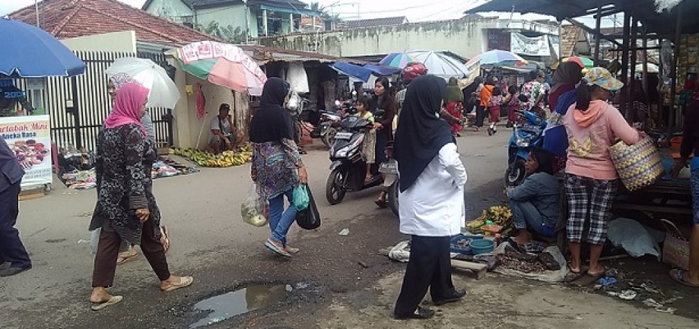 Pasar Sentosa Seolah Tak Tersentuh Penertiban