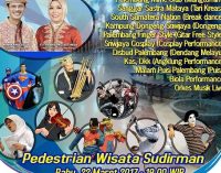 Yuk,… Saksikan Launching Pedestrian Wisata Sudirman Malam Ini