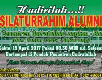 Gelar Silaturahmi, Ponpes Qodratullah Langkan Songsong Reuni Akbar 2018