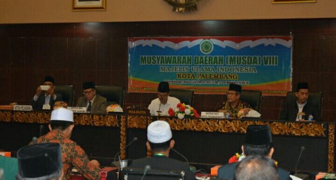 Aflatun Muchtar : MUI kota Palembang Wajib Dukung Program Palembang Emas