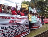 Di PHK Sepihak, Buruh PT Bumi Rambang Kramajaya “Ngadu” Ke DPRD Sumsel