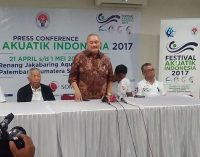 Alex Noerdin Buka Festival Aquatic 2017 Palembang