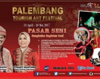 Pasar Seni Palembang Suguhkan Sembilan Rangkaian Kegiatan Seni