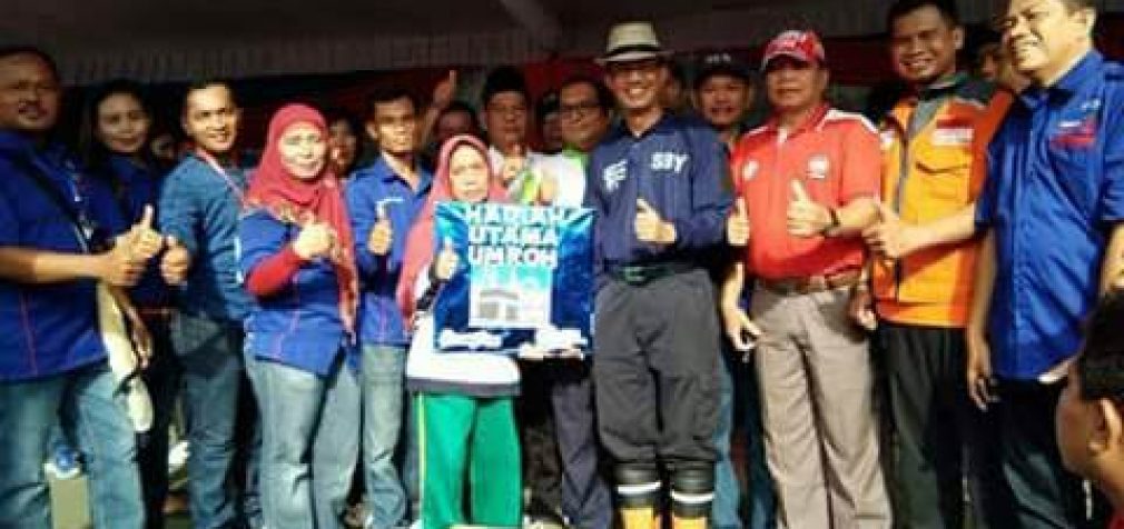 Rezeki Jalan Sehat, Nurhayati Dapat Hadiah Umroh