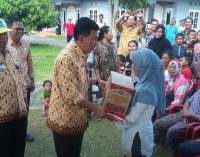 Ridho Yahya Turun Langsung Berikan Bantuan Banjir