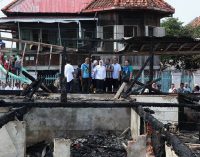 Korban Kebakaran di Sungai Bayas Dapat 10 Paket Bantuan