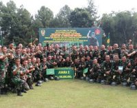 Yonif Raider 200 Raih Runner – Up Lomba Peleton Tangkas TNI AD