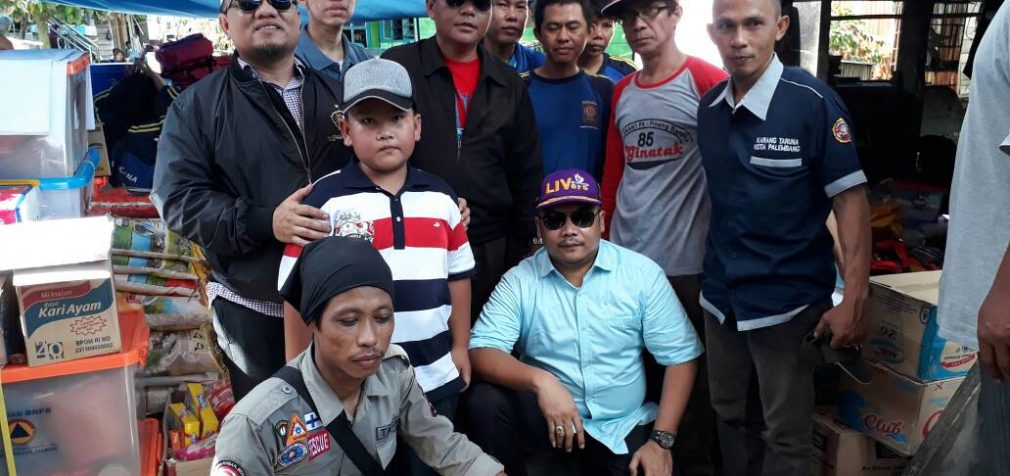 IKAL Lemhanas Sumsel Serahkan Bantuan Sembako Bagi Korban Kebakaran Silaberanti