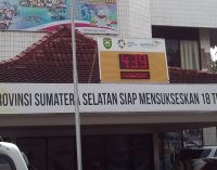 Dispora Sumsel Pasang Coutdown Clock Digital Asian Games 2018