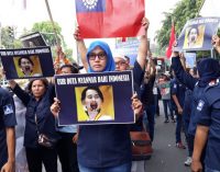 Massa BM PAN Ancam Usir Paksa Dubes Myanmar