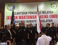 Sonny Kushardian Ketua IWO Sumsel Masa Bakti 2017-2022