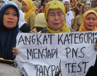 Honorer K2 Bersiap Demo Besar-Besaran