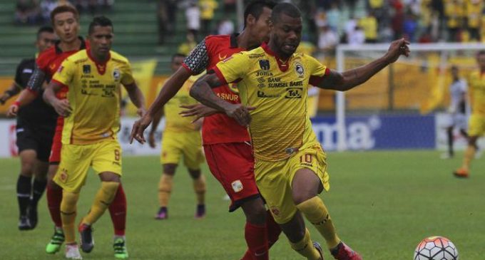 Sriwijaya FC kandaskan Perlawanan Perserui