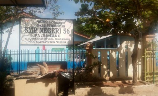 SMP Negeri 56 Palembang Butuh Perhatian Untuk Pembangunan Ruang Kelas Baru Dan Musholah.